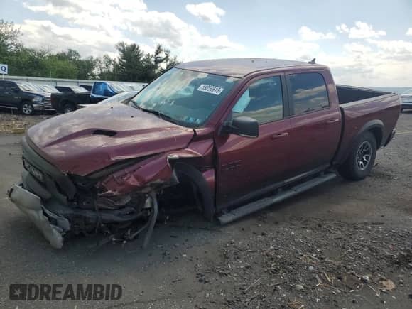 2017 Ram 1500 Rebel z VIN 1C6RR7YT9HS839737, wystawiony jako Copart lot #59256615 z przebiegiem 63 253 mil mil oraz Szkoda całkowita • Salvage title. Historia ofert i sprzedaży dostępna na DreamBid. Obrazek 1.