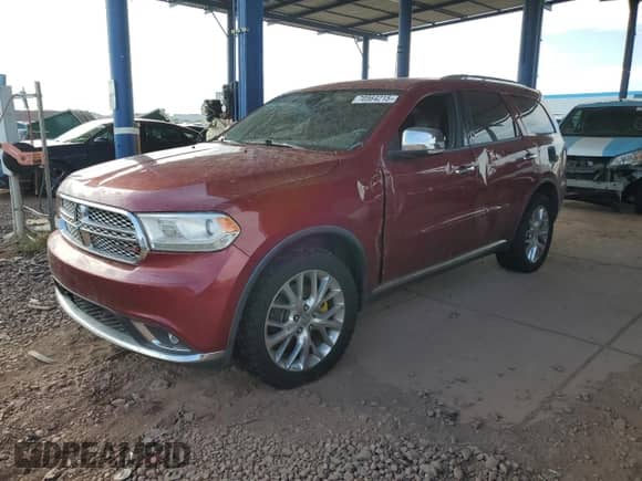 2014 Dodge Durango Citadel z VIN 1C4SDJET1EC468380, wystawiony jako Copart lot #70564215 z przebiegiem 213 851 mil mil oraz Czysty tytuł • Clean title. Historia ofert i sprzedaży dostępna na DreamBid. Obrazek 1.