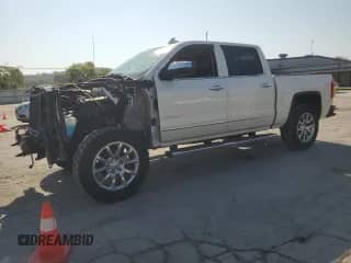 2015 GMC Sierra 1500 Denali z VIN 3GTU2WEC8FG334279, wystawiony jako Copart lot #80265265 z przebiegiem 141 869 mil mil oraz Szkoda całkowita • Salvage title. Historia ofert i sprzedaży dostępna na DreamBid. Obrazek 1.