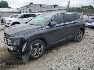 2023 Hyundai Santa Fe SE with VIN 5NMS14AJ0PH653961, listed as a Copart auction lot 70312055 with 17,633 mi miles and Salvage title. Bid and sale history available at DreamBid. Image 1.