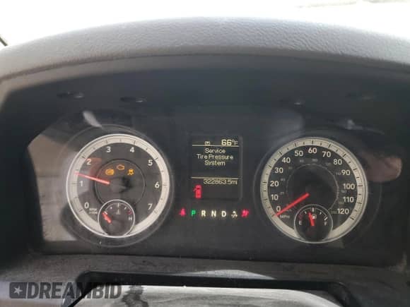 2013 Ram 1500 Tradesman with VIN 3C6JR6DGXDG511521, listed as a Copart auction lot 50256125 with 322,863 mi miles and Salvage title. Bid and sale history available at DreamBid. Image 9.