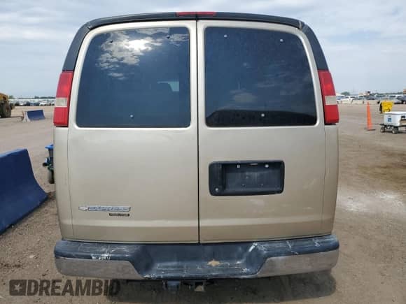 2009 Chevrolet Express Passenger с VIN 1GAHG39K691162400, выставлен на аукционе Copart как лот 69941455 с пробегом 93 557 миль миль и Списание • Salvage title. История ставок и продаж доступна на DreamBid. Изображение 6.