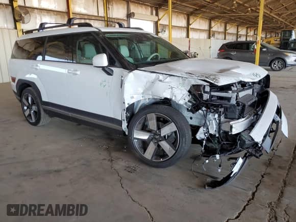 2025 Hyundai Santa Fe Limited with VIN 5NMP4DGL7SH113358, listed as a Copart auction lot 56416885 with 3,065 mi miles and Salvage title. Bid and sale history available at DreamBid. Image 4.