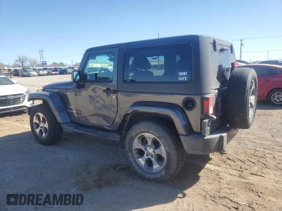 2018 Jeep Wrangler Sahara с VIN 1C4AJWBG3JL847321, выставлен на аукционе Copart как лот 46865345 с пробегом 123 980 миль миль и Списание • Salvage title. История ставок и продаж доступна на DreamBid. Изображение 2.