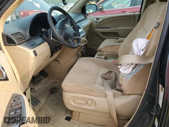 2005 Honda Odyssey EX с VIN 5FNRL38495B024362, выставлен на аукционе Copart как лот 80073415 с пробегом 217 177 миль миль и Списание • Salvage title. История ставок и продаж доступна на DreamBid. Изображение 7.