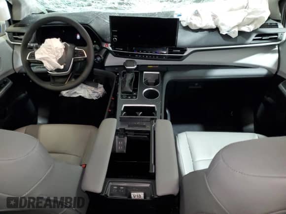 2025 Toyota Sienna XLE z VIN 5TDYRKEC3SS266166, wystawiony jako Copart lot #89620225 z przebiegiem Nie podano mil oraz Szkoda całkowita • Salvage title. Historia ofert i sprzedaży dostępna na DreamBid. Obrazek 8.