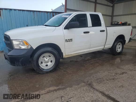 2016 Ram 1500 Tradesman z VIN 1C6RR7FG1GS125735, wystawiony jako Copart lot #48468435 z przebiegiem 184 049 mil mil oraz Czysty tytuł • Clean title. Historia ofert i sprzedaży dostępna na DreamBid. Obrazek 1.