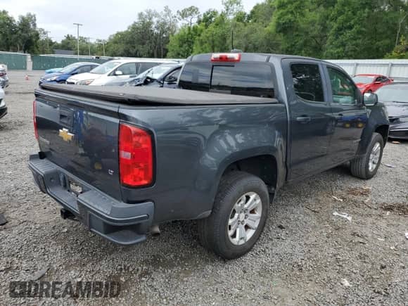 2016 Chevrolet Colorado 2WD LT with VIN 1GCGSCEA5G1368884, listed as a Copart auction lot 56932365 with Not provided miles and Salvage title. Bid and sale history available at DreamBid. Image 3.