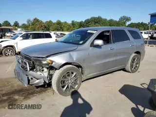 2018 Dodge Durango GT with VIN 1C4RDJDG7JC345471, listed as a Copart auction lot 71932535 with 207,000 mi miles and Salvage title. Bid and sale history available at DreamBid. Image 1.