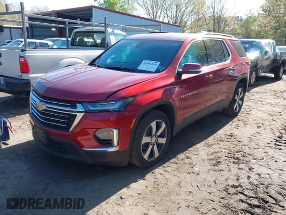 2023 Chevrolet Traverse LT with VIN 1GNERHKW4PJ232429, listed as a IAAI auction lot 41996119 with 11,928 mi miles and . Bid and sale history available at DreamBid. Image 17.