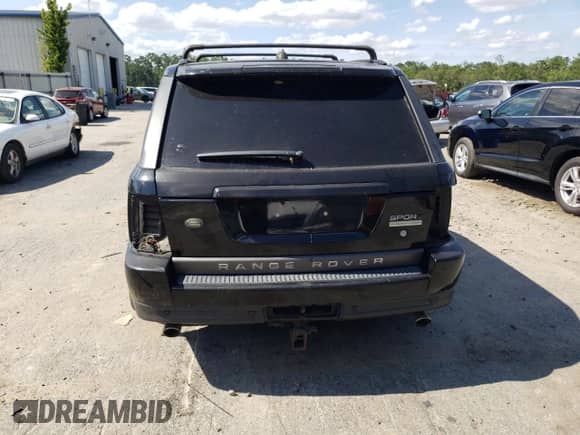 2006 Land Rover Range Rover Sport SC with VIN SALSH23486A915010, listed as a Copart auction lot 57151145 with 159,376 mi miles and Salvage title. Bid and sale history available at DreamBid. Image 6.