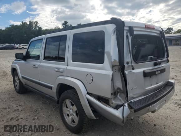 2007 Jeep Commander Sport с VIN 1J8HG48K87C588596, выставлен на аукционе Copart как лот 81312585 с пробегом 124 823 миль миль и На запчасти • Non repairable. История ставок и продаж доступна на DreamBid. Изображение 2.