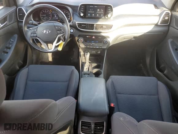 2021 Hyundai Tucson Sport with VIN KM8J3CAL1MU402030, listed as a Copart auction lot 45308835 with 41,442 mi miles and Salvage title. Bid and sale history available at DreamBid. Image 8.