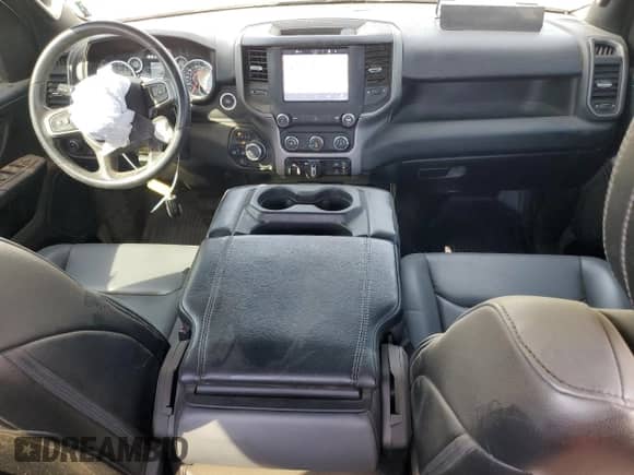 2023 Ram 1500 Tradesman with VIN 1C6RRFCG6PN615262, listed as a Copart auction lot 80883435 with 22,547 mi miles and Salvage title. Bid and sale history available at DreamBid. Image 8.