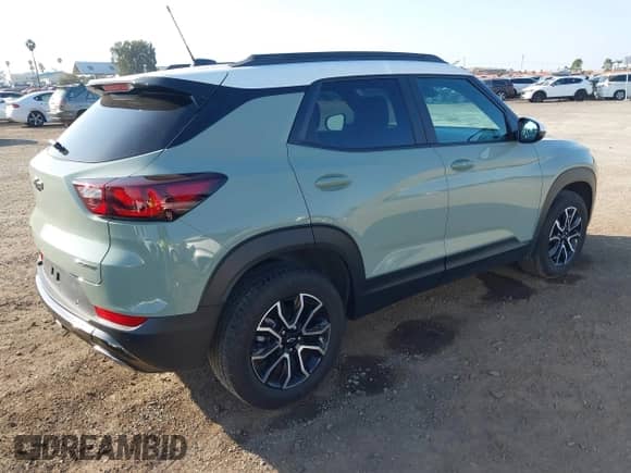 2024 Chevrolet TrailBlazer ACTIV with VIN KL79MVSL5RB197925, listed as a IAAI auction lot 41589648 with 5,947 mi miles and . Bid and sale history available at DreamBid. Image 4.