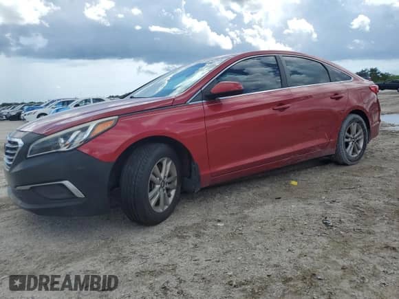 2017 Hyundai Sonata SE with VIN 5NPE24AF7HH450351, listed as a Copart auction lot 80242545 with 80,056 mi miles and Salvage title. Bid and sale history available at DreamBid. Image 1.