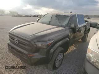 2025 Toyota Tacoma SR with VIN 3TYKD5HN9ST031083, listed as a Copart auction lot 80552845 with 4,698 mi miles and Salvage title. Bid and sale history available at DreamBid. Image 1.