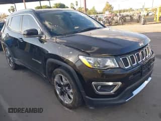 2020 Jeep Compass Limited with VIN 3C4NJCCB7LT191862, listed as a IAAI auction lot 43369237 with 114,617 mi miles and . Bid and sale history available at DreamBid. Image 1.