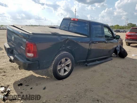 2014 Ram 1500 Sport with VIN 1C6RR7HT7ES288994, listed as a Copart auction lot 81673345 with 131,439 mi miles and Salvage title. Bid and sale history available at DreamBid. Image 3.