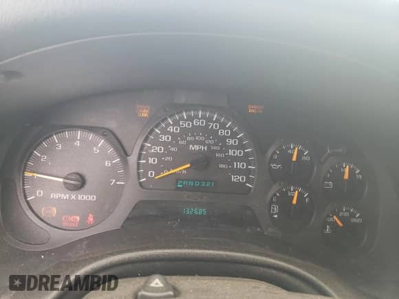 2005 Chevrolet TrailBlazer LT with VIN 1GNES16S356173361, listed as a Copart auction lot 81741245 with 132,685 mi miles and Salvage title. Bid and sale history available at DreamBid. Image 9.