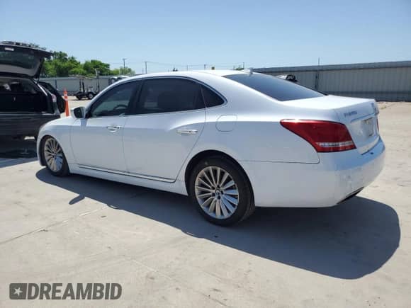 2016 Hyundai Equus Signature z VIN KMHGH4JH8GU106293, wystawiony jako Copart lot #52487525 z przebiegiem 121 696 mil mil oraz Szkoda całkowita • Salvage title. Historia ofert i sprzedaży dostępna na DreamBid. Obrazek 2.