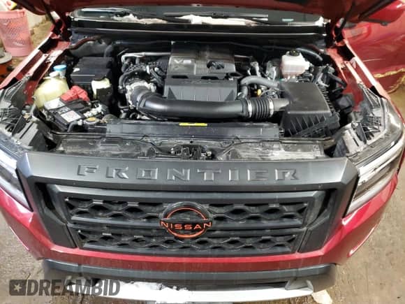 2022 Nissan Frontier SV with VIN 1N6ED1EK6NN612883, listed as a Copart auction lot 44719215 with 35,583 mi miles and Salvage title. Bid and sale history available at DreamBid. Image 11.