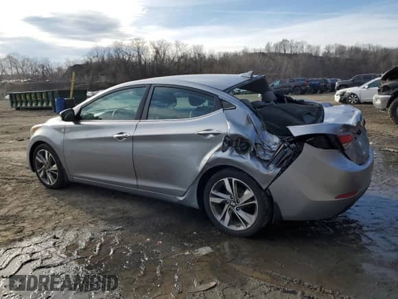 2016 Hyundai Elantra Limited с VIN 5NPDH4AE6GH673173, выставлен на аукционе Copart как лот 50419095 с пробегом 89 650 миль миль и Списание • Salvage title. История ставок и продаж доступна на DreamBid. Изображение 2.