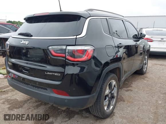 2018 Jeep Compass Limited z VIN 3C4NJDCB9JT341120, wystawiony jako IAAI lot #43117498 z przebiegiem 86 308 mil mil oraz . Historia ofert i sprzedaży dostępna na DreamBid. Obrazek 4.