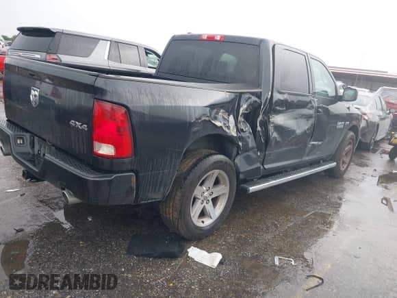 2015 Ram 1500 Express with VIN 1C6RR7KT6FS716824, listed as a IAAI auction lot 42678152 with 142,171 mi miles and . Bid and sale history available at DreamBid. Image 4.