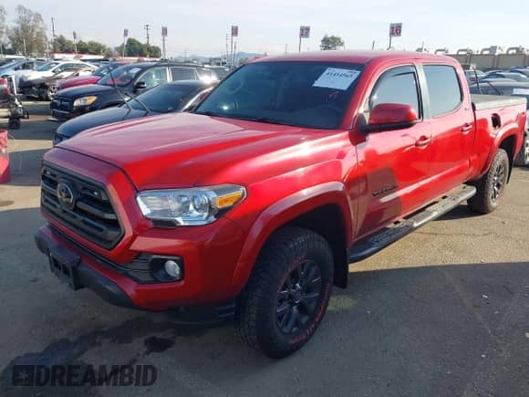2020 Toyota Tacoma SR5 z VIN 3TMBZ5DN1LM024276, wystawiony jako IAAI lot #41454565 z przebiegiem 76 461 mil mil oraz . Historia ofert i sprzedaży dostępna na DreamBid. Obrazek 20.