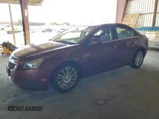 2012 Chevrolet Cruze ECO с VIN 1G1PJ5SC7C7177519, выставлен на аукционе Copart как лот 81153285 с пробегом 87 290 миль миль и Чистый • Clean title. История ставок и продаж доступна на DreamBid. Изображение 1.