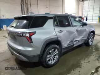 2025 Chevrolet Equinox FWD LT z VIN 3GNAXHEG0SL102660, wystawiony jako Copart lot #41931715 z przebiegiem 38 975 mil mil oraz Czysty tytuł • Clean title. Historia ofert i sprzedaży dostępna na DreamBid. Obrazek 3.