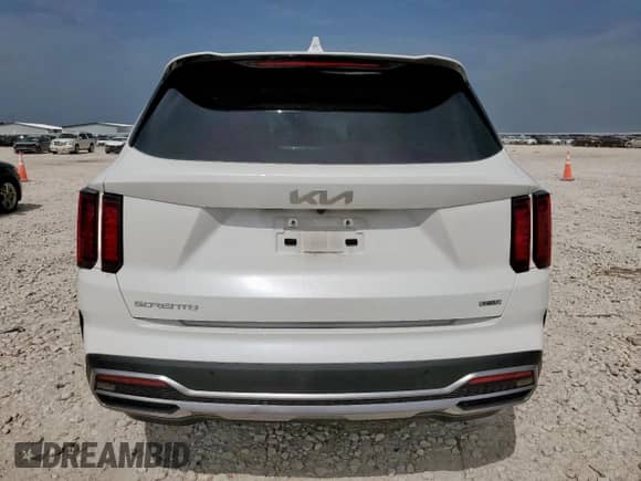 2023 Kia Sorento EX with VIN KNDRHDLG3P5205616, listed as a Copart auction lot 62455485 with 25,646 mi miles and Clean title. Bid and sale history available at DreamBid. Image 6.