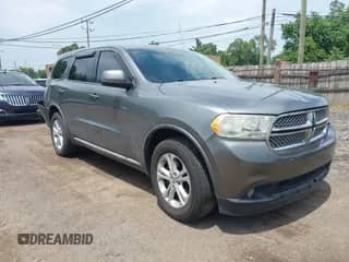2011 Dodge Durango Express with VIN 1D4RE2GG8BC691614, listed as a IAAI auction lot 42611196 with 216,371 mi miles and . Bid and sale history available at DreamBid. Image 1.