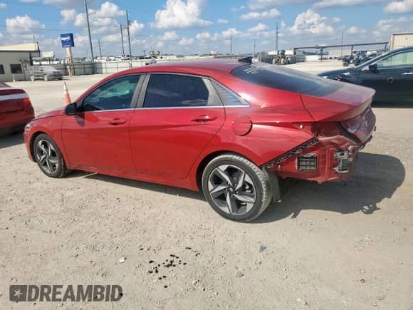 2022 Hyundai Elantra Limited with VIN KMHLP4AG1NU344945, listed as a Copart auction lot 84965625 with 109,343 mi miles and Salvage title. Bid and sale history available at DreamBid. Image 2.