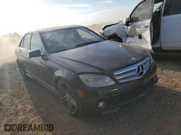 2010 Mercedes-Benz C 300 Sport with VIN WDDGF8BB5AR094082, listed as a Copart auction lot 84658395 with 176,642 mi miles and Salvage title. Bid and sale history available at DreamBid. Image 4.