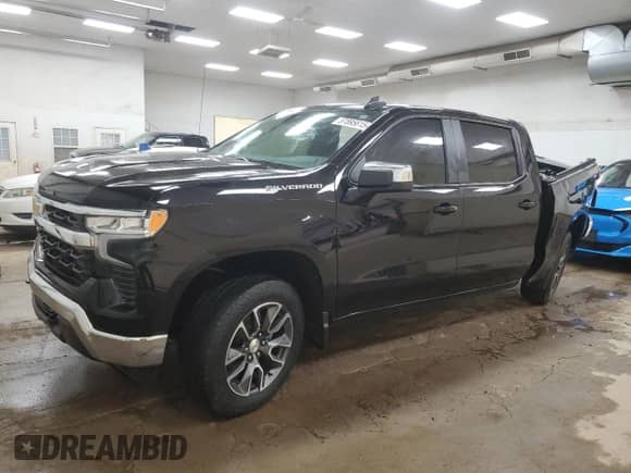 2024 Chevrolet Silverado 1500 LT z VIN 3GCPDKEK3RG147656, wystawiony jako Copart lot #57895615 z przebiegiem 48 888 mil mil oraz Nie do naprawy • Non repairable. Historia ofert i sprzedaży dostępna na DreamBid. Obrazek 1.