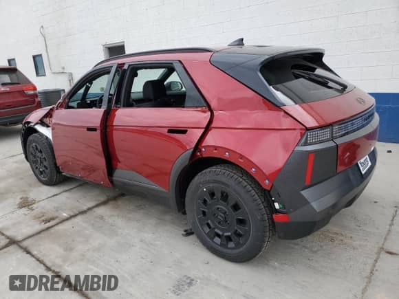 2025 Hyundai Ioniq 5 with VIN 7YAKPDDC1SY011215, listed as a Copart auction lot 61011705 with 31 mi miles and Salvage title. Bid and sale history available at DreamBid. Image 2.