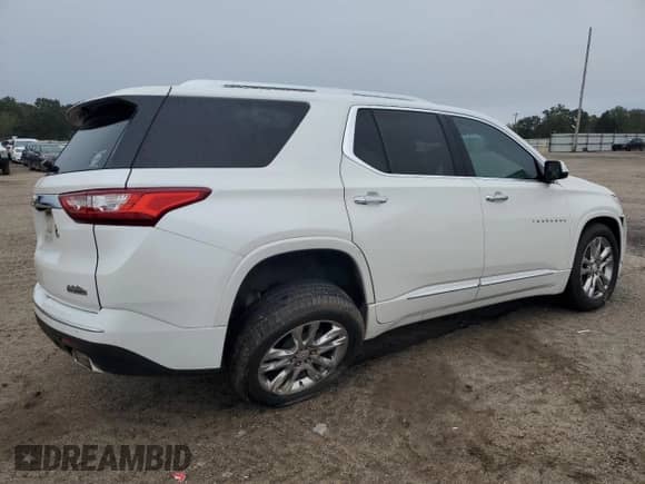 2020 Chevrolet Traverse High Country z VIN 1GNERNKW2LJ128319, wystawiony jako Copart lot #79621524 z przebiegiem 83 590 mil mil oraz Szkoda całkowita • Salvage title. Historia ofert i sprzedaży dostępna na DreamBid. Obrazek 3.