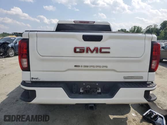 2022 GMC Sierra 1500 Elevation with VIN 3GTPUCEK0NG683125, listed as a Copart auction lot 60018135 with 48,286 mi miles and Salvage title. Bid and sale history available at DreamBid. Image 6.