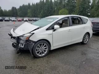 2015 Toyota Prius Two z VIN JTDZN3EU7FJ027222, wystawiony jako Copart lot #81881395 z przebiegiem 133 439 mil mil oraz Szkoda całkowita • Salvage title. Historia ofert i sprzedaży dostępna na DreamBid. Obrazek 1.