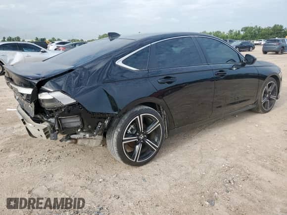 2024 Honda Accord Sport с VIN 1HGCY2F54RA072199, выставлен на аукционе Copart как лот 64038405 с пробегом 14 418 миль миль и Списание • Salvage title. История ставок и продаж доступна на DreamBid. Изображение 3.