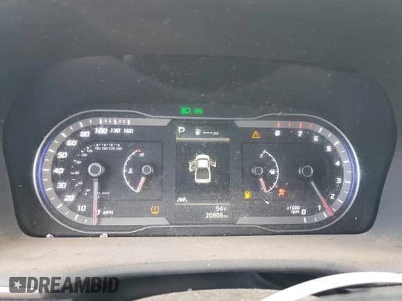 2024 Hyundai Santa Cruz SE z VIN 5NTJA4DE9RH119813, wystawiony jako Copart lot #82811204 z przebiegiem 20 808 mil mil oraz Szkoda całkowita • Salvage title. Historia ofert i sprzedaży dostępna na DreamBid. Obrazek 9.