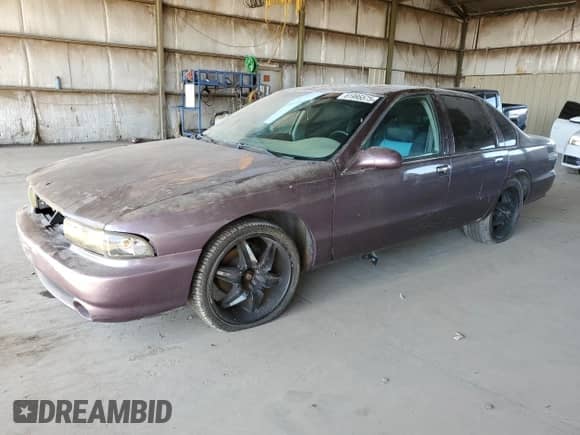 1996 Chevrolet Caprice 1SA Special Value с VIN 1G1BL52P0TR167474, выставлен на аукционе Copart как лот 61995575 с пробегом Не указан миль и Чистый • Clean title. История ставок и продаж доступна на DreamBid. Изображение 1.