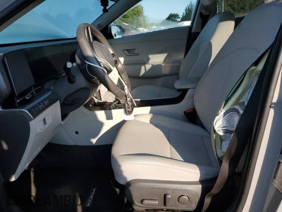2024 Hyundai Kona SEL с VIN KM8HB3AB4RU102675, выставлен на аукционе Copart как лот 71316575 с пробегом 10 721 миль миль и Списание • Salvage title. История ставок и продаж доступна на DreamBid. Изображение 7.