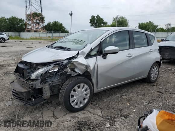 2016 Nissan Note S with VIN 3N1CE2CPXGL398787, listed as a Copart auction lot 66990845 with 131,746 mi miles and Clean title. Bid and sale history available at DreamBid. Image 1.