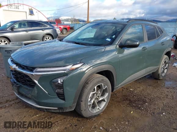 2025 Chevrolet Trax LT с VIN KL77LHEP8SC216378, выставлен на аукционе IAAI как лот 43478971 с пробегом 14 618 миль миль и . История ставок и продаж доступна на DreamBid. Изображение 2.