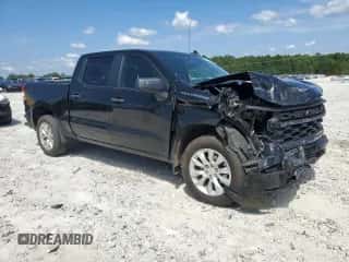 2024 Chevrolet Silverado 1500 Custom с VIN 1GCPABEK2RZ139136, выставлен на аукционе Copart как лот 66867205 с пробегом 28 503 миль миль и Списание • Salvage title. История ставок и продаж доступна на DreamBid. Изображение 4.