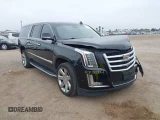 2020 Cadillac Escalade ESV Luxury with VIN 1GYS4HKJ0LR106766, listed as a IAAI auction lot 42354876 with 227,277 mi miles and . Bid and sale history available at DreamBid. Image 1.