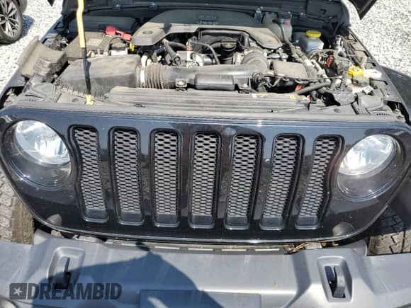 2021 Jeep Wrangler Unlimited Sahara Altitude z VIN 1C4HJXEG6MW736815, wystawiony jako Copart lot #64779455 z przebiegiem 56 496 mil mil oraz Szkoda całkowita • Salvage title. Historia ofert i sprzedaży dostępna na DreamBid. Obrazek 12.